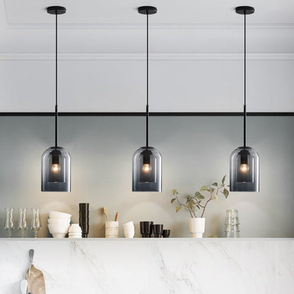 Nordic Tinted Glass Pendant Light