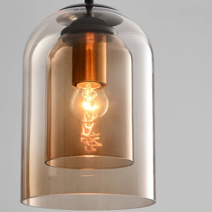 Nordic Tinted Glass Pendant Light