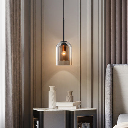 Nordic Tinted Glass Pendant Light