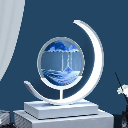 Moving Sand Art LED Lamp